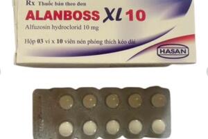 Thông tin Thuốc ALANBOSS XL 10 (Alfuzóin hydroclorid 10mg)