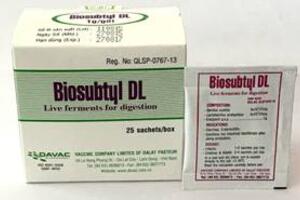 Thông tin Thuốc BIOSUBTYL DL