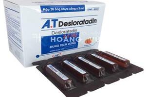 Thông tin Thuốc A.T DESLORATADIN